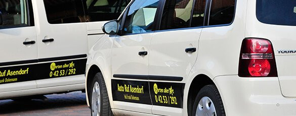 Taxi Ruf Asendorf: Wir bieten Ihnen Komfort an Bord.